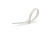 Стяжки нейлоновые КСС 3*80 белые Fortisflex (51703